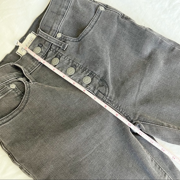 Madewell Cali Demi-Boot Jeans in Bellspring Wash: Button-Front Edition Size 23 - Picture 14 of 17